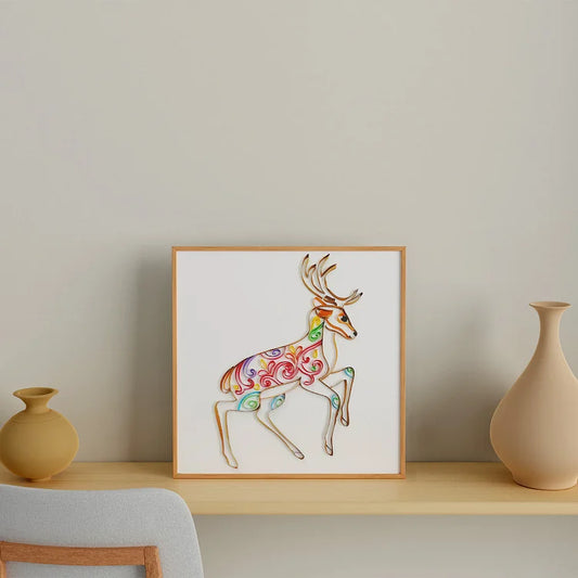 DIY Quilling Paper Art Kit - Deer