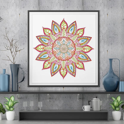 DIY Quilling Paper Art Kit - Sun Mandala