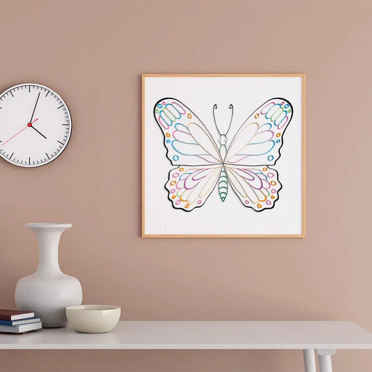 DIY Quilling Paper Art Kit - Butterfly (Beginner)