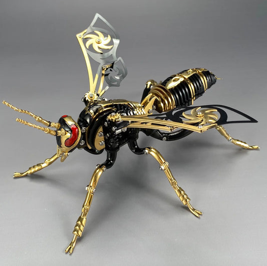 IronWing: Deluxe 3D Mechanical Wasp Model Assembly Kit with Tools