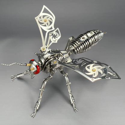 IronWing: Deluxe 3D Mechanical Wasp Model Assembly Kit with Tools