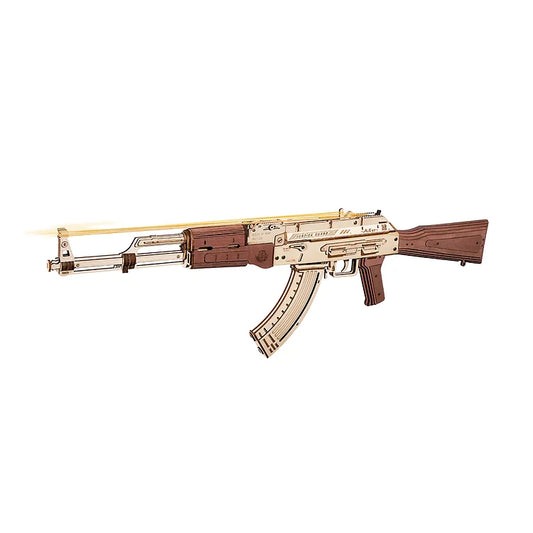 AK-47 CelestiCraft Toy 3D Wooden Puzzle